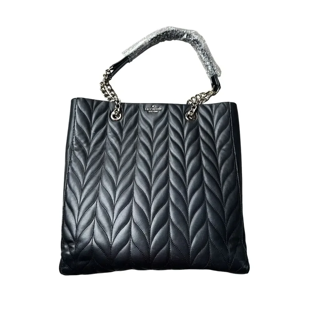 Kate Spade Briar Lane Quilted Tote Bag with Matching Wallet.